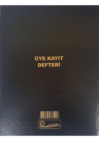 Üye Kayıt Defteri Büyükboy - Kocaoluk Yayın Evi