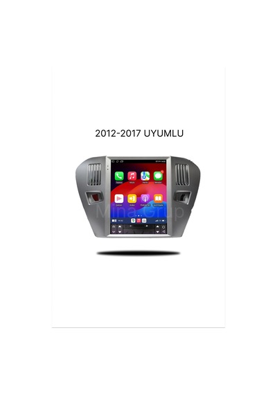 Snp Serisi Citroen C-elysee Uyumlu 9.7 İnç Tesla Ekran Android Multimedya 6-128 Gb Hafıza Carplay & Android Auto Geri Görüş Kamerası li 9.7''