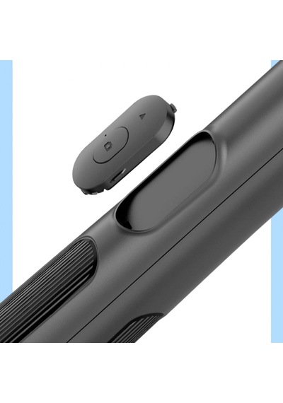 Q6 Katlanabilir Çok Fonksiyonlu Selfie Tripod Vlog Uzaktan Kumandalı 4 İn 1 Android Ios