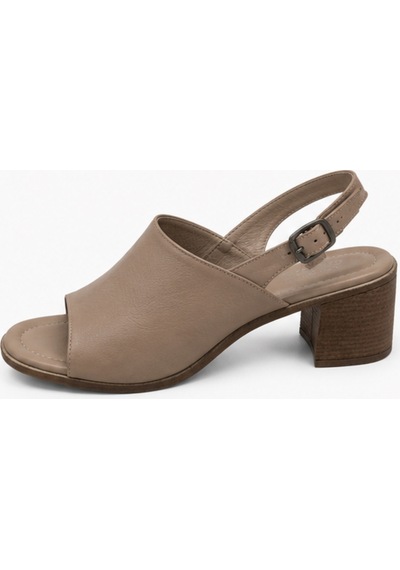 N Napa Shoe Np.1573.bej.deri Sandalet