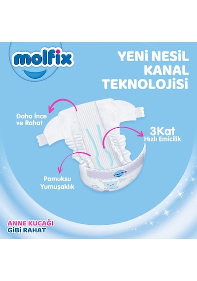 Molfix Bebek Bezi Ultra Fırsat Paketi Maxi 4 No 100 lü