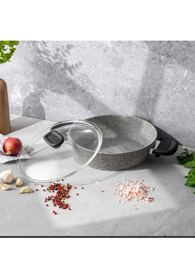 Emsan Fortis 12 Parça Granit Tencere Seti Gri