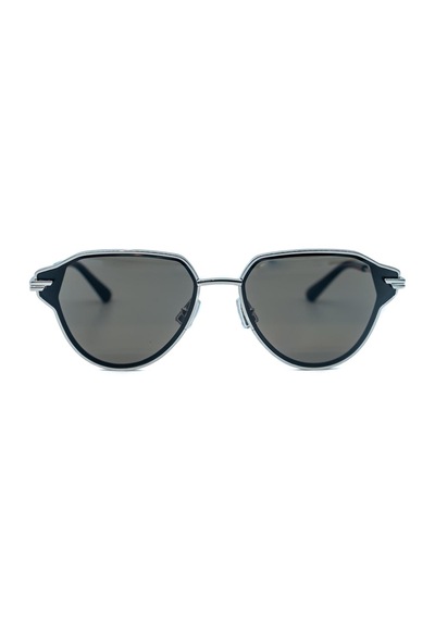 Bottega Bv 1271s 004 63 Erkek Gümüş Metal Güneş Gözlüğü Gümüş