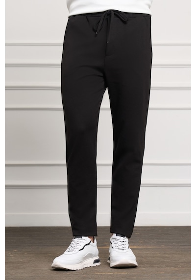 Morven Erkek Siyah Slim Fit Jogger Pantolon 99ms003002001 Siyah