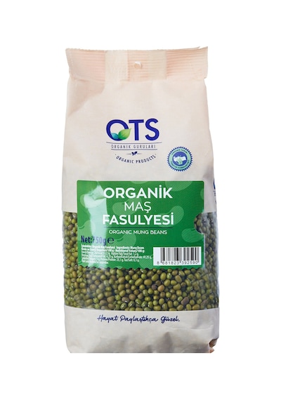 2 Adet Ots Organik Maş Fasülyesi 750 G
