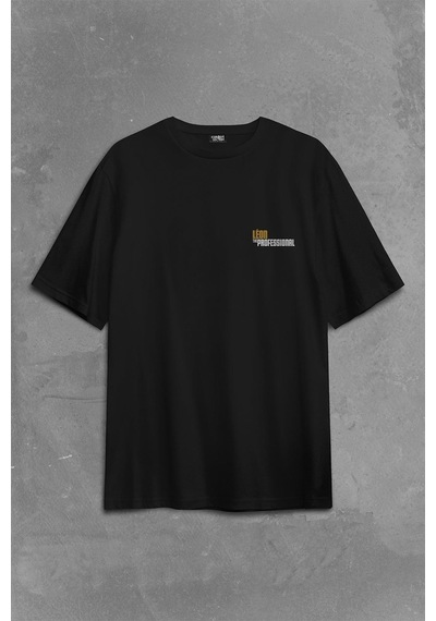 Mathilda Leon The Professional Sevginin Gücü Sırt Ön Baskılı Oversize Tişört Unisex T-shirt 001
