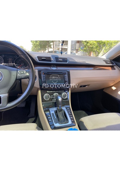 Volkswagen Passat CC Konsol Siyah , Trimler Koyu Meşe Renk Torpido Konsol Maun Kaplama