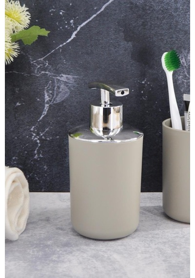 Sıvı Sabunluk Plastik Bej