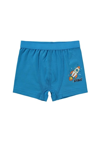 Civil Boys Space 2-10 Yaş 2'li Boxer Set - Standart
