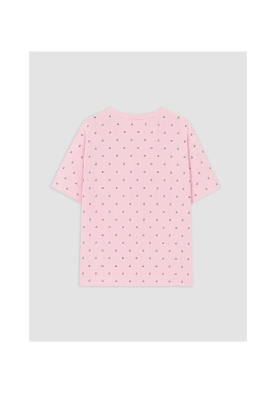 Lcw Dream Ekru Kiraz Desenli Kadın Pijama Takım
