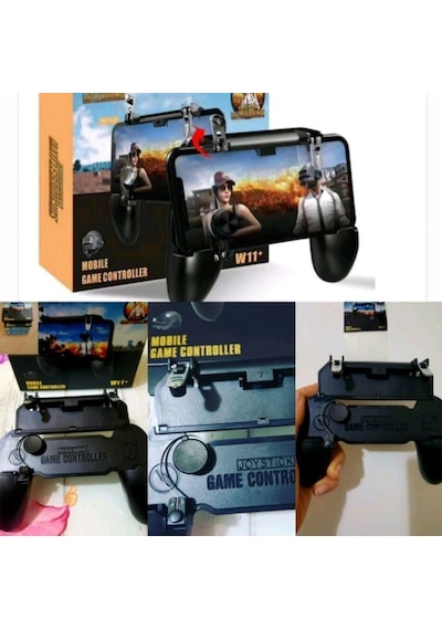 Pubg Gamepad W11+ Oyun Kolu Standlı Ateş Tetik Düğmeli Joystick