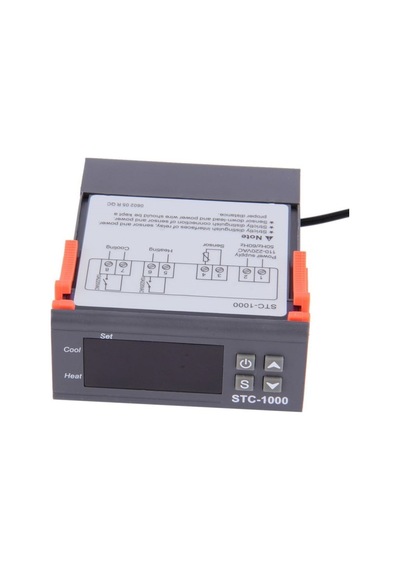 STC-1000 220V AC 10A Ekranlı Sıcaklık Kontrol Modülü