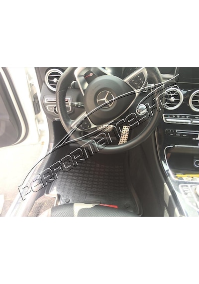 Mercedes C Serisi Paspası Araç Içi Havuzlu Siyah Renk W205 Kasa