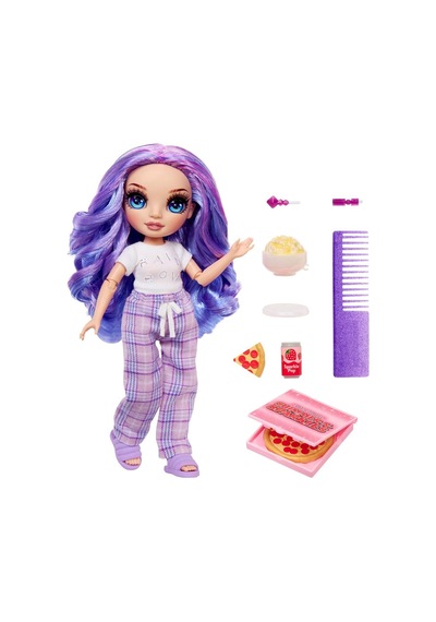 Rainbow High Jr High Pijama Partisi Bebekleri Violet Mor 503705