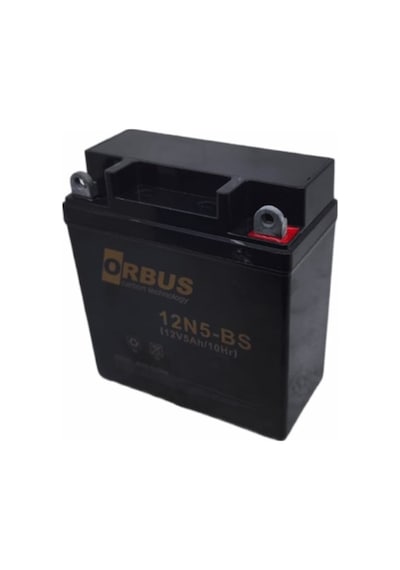 Orbus 12v 5 Ah Motosiklet Aküsü (121*61*131) (12n5-bs) (smf) (1.8 N11.19692