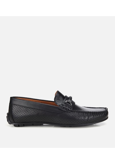 Hotiç Erkek Deri Siyah Tokalı Günlük Loafer 02ayh319480a100 02ayh319480a100