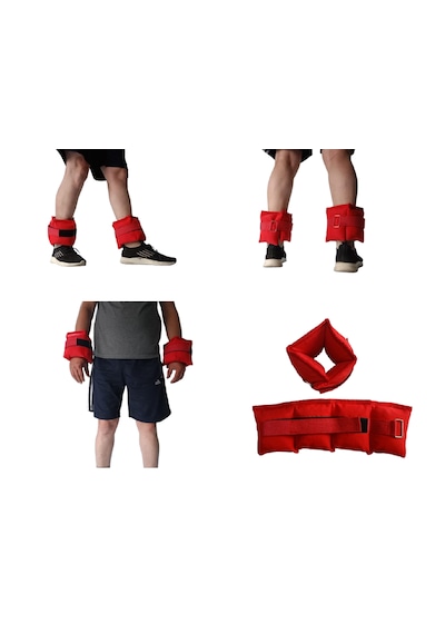 2 X 250 Gr.el,ayak,fizik Kum Torbası Renk:kırmızı