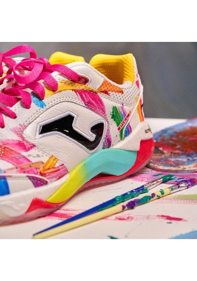 Joma Futsal Ayakkabısı Top Flex Plus 26 Graffiti Tous2676ın Çok Renkli