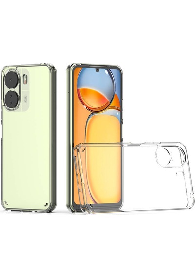 Redmi 13c Kılıf Klfs Coss Kapak - Renksiz Renksiz