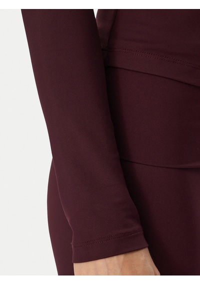 Guess Lotus Top Kadın Top V6bp05 K6318 Rgp Bordo