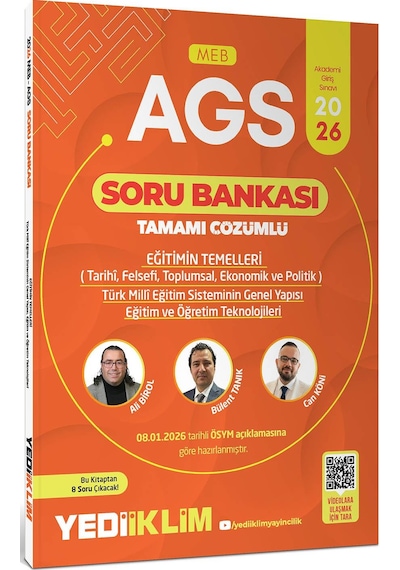 Yediiklim 2026 Meb Ags Eğitimin Temelleri Konu Ve Soru Seti