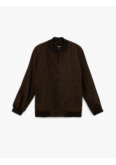 Koton Regular Fit Uzun Kollu Cepli Kolej Yaka Fermuarlı Suni Süet Bomber Ceket Kahverengi 6sam20001hk Kahverengi Koton Regular Fit Uzun Kollu Cepli Kolej Yaka Fermuarlı Suni Süet Bomber Ceket Kahverengi 6sam20001hk Kahverengi