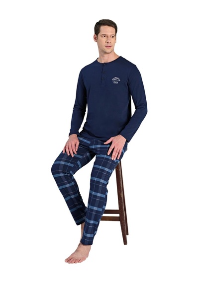 Over Sleep By Poleren Over Sleep 2319 Erkek Süprem Yazlık Takım M-l-xl-2xl Lacivert