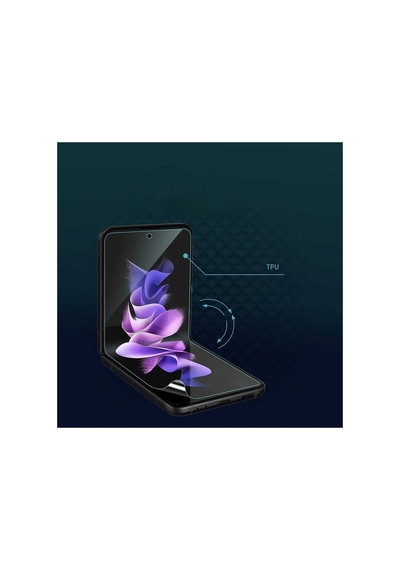 Samsung Galaxy Z Flip 4 Uyumlu 3d Side Glass Ekran Koruyucu