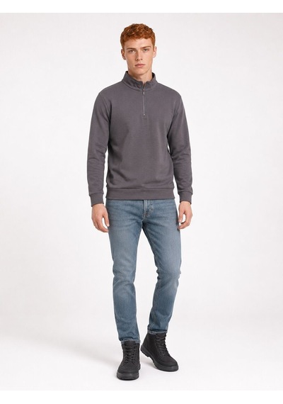 Loft Regular Fit Erkek Sweatshirt Lf2043892 Q1.v1 Kahverengi