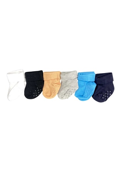 Defne Baby 6lı Bebek Çorabı 6e005-24 Çok Renkli