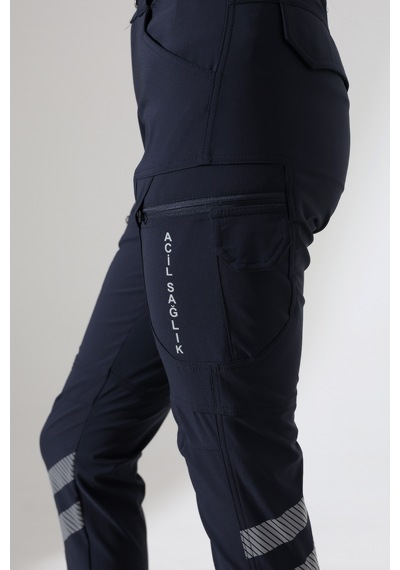 Acil Sağlık Paramedik Outdoor Yazlık Kadın Pantolon - Lacivert