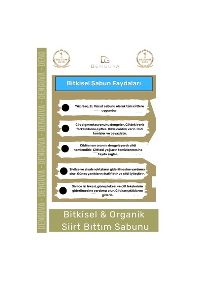 %100 Doğal Güzel Kokulu El Yüz Saç Vücut Cilt Orijinal Bitkisel Siirt Bıttım Sabunu 120g - 1 Adet