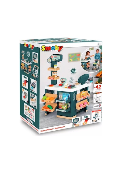 Smoby Alışveriş Arabalı Süpermarket