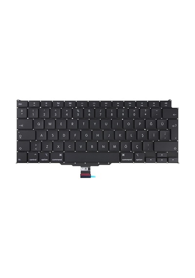 Macbook Air 13" 2020 Uyumlu A2179 Klavye - Büyük Enter Tr Q