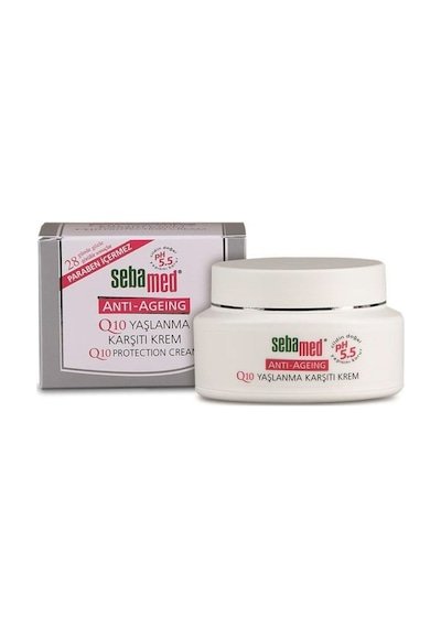 Sebamed Q10 ve Hyaluronik Asit İçerikli  ve -Age Krem 50 ML