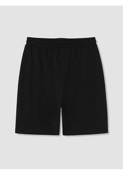 LC Waikiki Lc Waıkıkı Siyah Muhammed Ali Baskılı Erkek Pijama Alt Şort