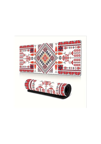 Sge Teknoloji 70x30 Cm Antika Desen Kaydırmaz Taban Speed Yüzey Oyuncu Mouse Pad Gaming