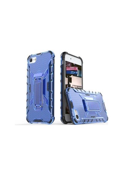 Apple Uyumlu iPhone 8 Kılıf Zore Klik Silikon Mavi