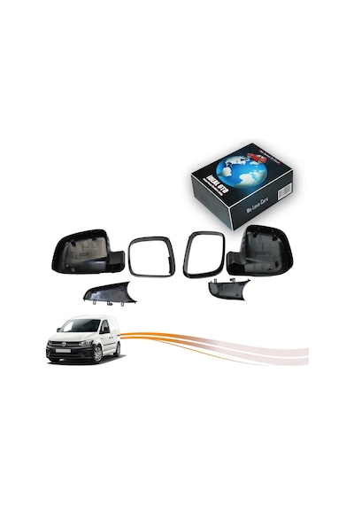 Vw Transporter T5 Caddy 3 Sol & Sağ Dış Ayna Kapağı 7e18575289 B9 / 7h1857528 A / 7h1857528 A9 B9