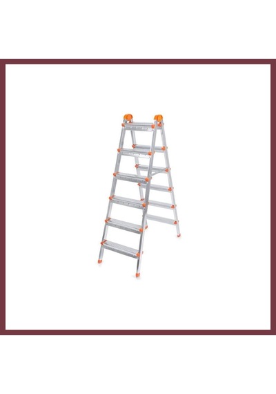 Storeşahin Metal 6-basamak Çift Çıkışlı Merdiven 1 Adet Shn0720 6 Basamak
