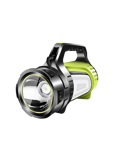 POWERMASTER JS-881B ŞARJLI LEDLİ UZUN MENZİLLİ KAMP TİPİ ÇOK FON Siyah