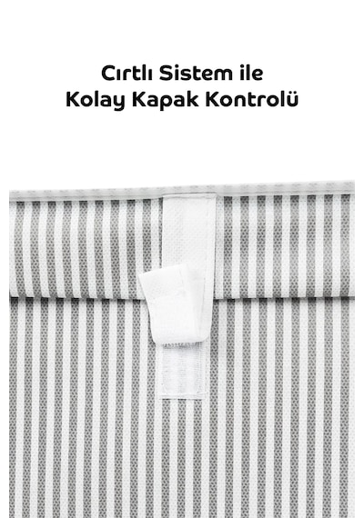 5 Adet Kapaklı Kutu Hurç Mega Boy 60 40 30 Çok Amaçlı Kutu Hurç