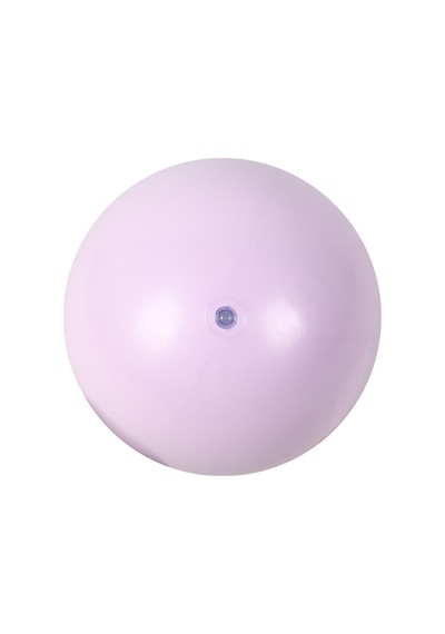 25 cm Mini Pilates Topu Yoga Fitness Egzersiz ve Denge Topu Şişirme Pipeti Dahil Lila