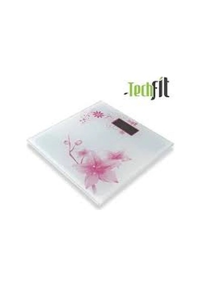 Dijital Desenli Kare Cam Baskül Terazi Tf-1053 Bx40