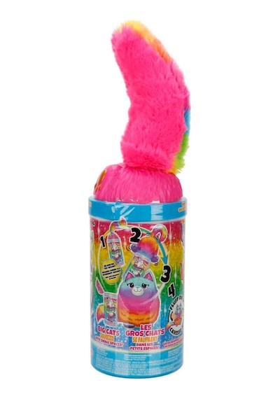 Misfittens Sürpriz Peluş S4 - Pembe Kapak Çok Renkli