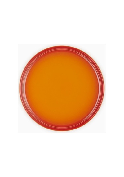 Le Creuset Coupe Kahvaltı Tabağı Modern Seramik Tasarım 22 Cm Turuncu