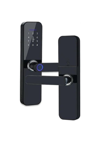 Tuya App Destekli, Smart Lock Akıllı Kapı Kilidi, Kart Okuyuculu Ve Parmak İzli