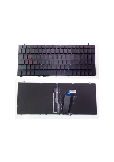 Monster Abra A5 V10.1 Notebook Klavyesi Siyah Tr Kırmızı