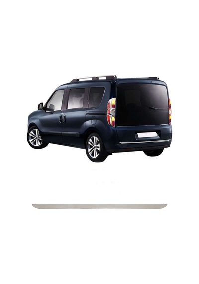 Opel Combo D Uyumlu 2011 Ve Üzeri Krom Bagaj Alt Çıtası Paslanmaz Çelik