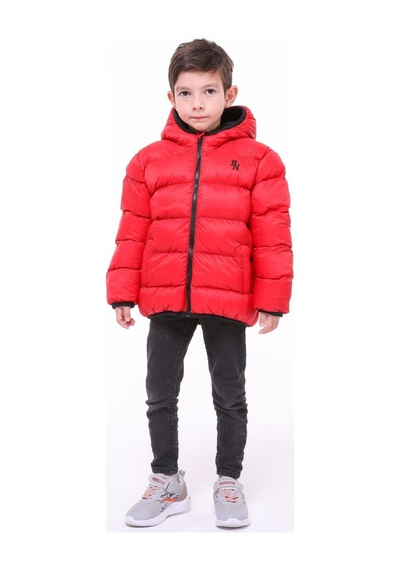 Benitto Kids Erkek Bebek Çocuk Mont 51282 Kırmızı